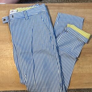 Vineyard Vines Blue and White Striped Pants